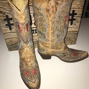 Corral vintage leather boots